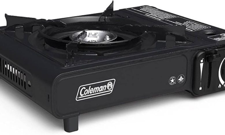 Coleman Portable Butane Stove With Carrying Case