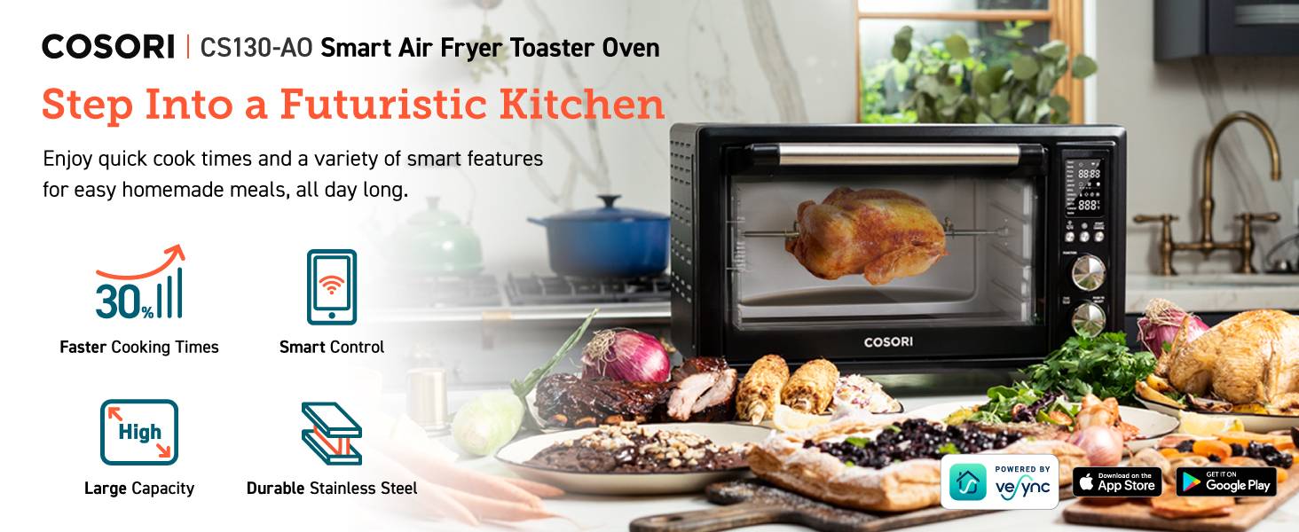 Cosori Air Fryer Toaster Oven Combo – Top Kitchen Equipment