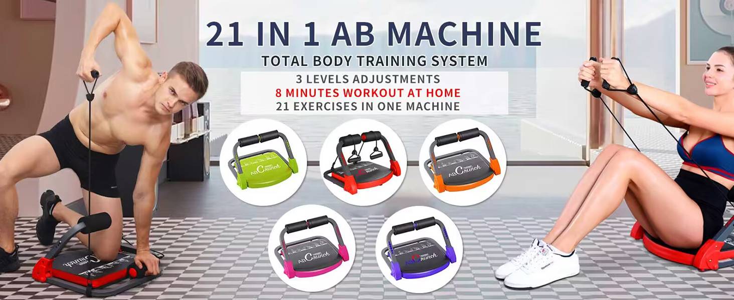 MBB Ab Crunch Machine – Home Workout Equipment