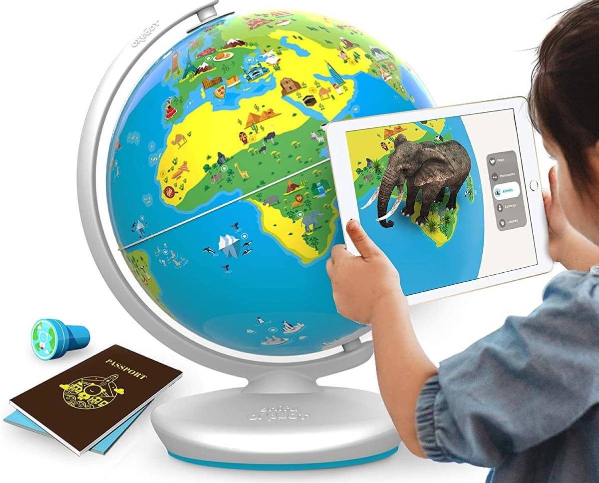 Shifu Orboot Augmented Reality Interactive Globe for Kids