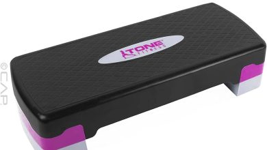 Tone Fitness Aerobic Step Platform | Exercise Step | Full and Compact Sizes